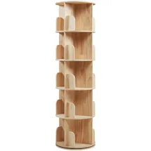 [en.casa] Kinderregal Chasek 157 x 44 cm Kiefer massiv natur beige