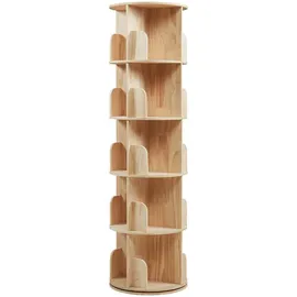 [en.casa] Kinderregal Chasek 157 x 44 cm Kiefer massiv natur beige