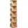 [en.casa] Kinderregal Chasek 157 x 44 cm Kiefer massiv natur beige