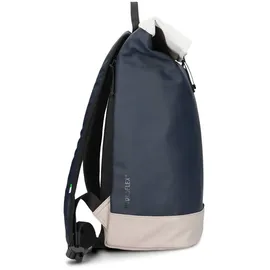Zwei Cargo Car200 Rucksack Weiß/Blau