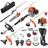 Vevor 5-in-1 Heckentrimmer Benzin-Heckenschere 26CC Langstielheckenschere 0,54L