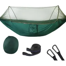 Origin Outdoors Pop Up Moskitonetz Hängematte, dunkelgrün