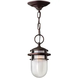 Reef 1-Licht-Kettenlaterne, viktorianische Bronze