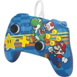 PowerA Mushroom Freunde Controller Blau Nintendo Switch