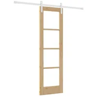 vidaXL Haustür Schiebetür ORKDAL Natur 61 x 198,5 cm (1-St)