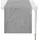 APELT Tischläufer »Vision, LOFT STYLE, Jacquard«, grau ¦ Synthetik ¦ Maße (cm): B: 44