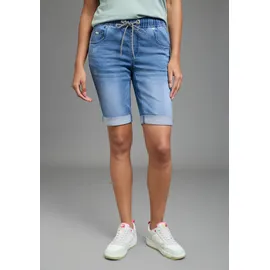 KangaROOS Jogg-Jeansbermudas Blau 34