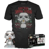 Funko POP! & Tee Star Wars Stormtrooper Metallisch Vinyl-Figuren-T-Shirt L