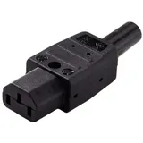 PremiumCord cs220f Netzanschluss 230V Buchse 10A, IEC C13, Farbe schwarz