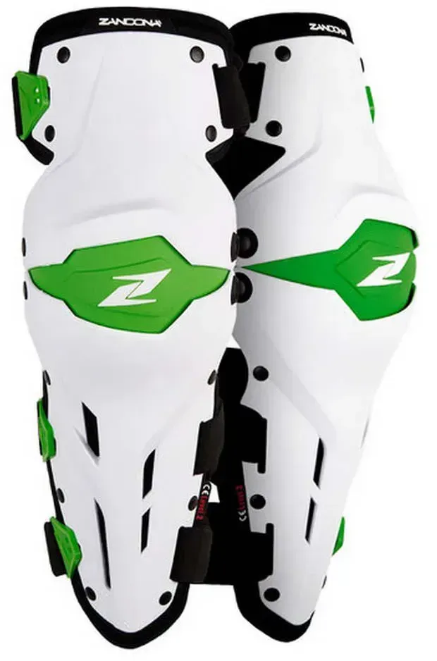 Zandona X-treme Knieschoner - White-Green - One Size