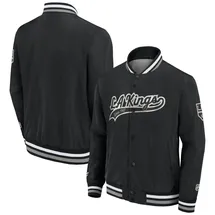Fanatics Los Angeles Kings Sateen Bomberjacke schwarz XL