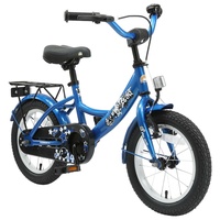 Bikestar Kinderfahrrad für Jungen ab 4 Jahre 14 Zoll Classic Blau