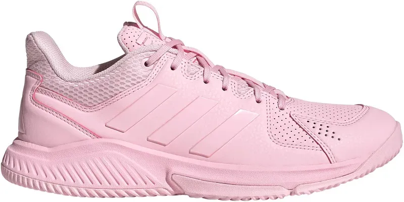 adidas Performance Court Flight Handballschuhe Damen JR8170 - clear pink/clear pink/clear pink 40