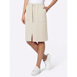 Heine A-Linien-Rock Damen Beige 46
