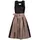 Edelnice Midi Dirndl Dorothea beige, schwarz 36