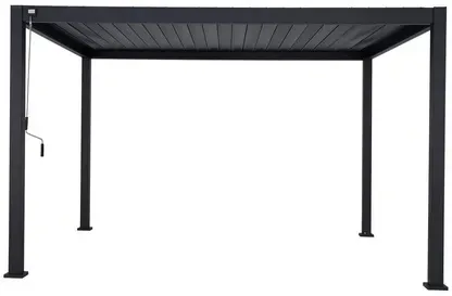 Mr. GARDENER Pergola »Classic 111«, BxTxH: 300 x 400 x 250 cm, für Basic Pergola - grau