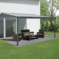 Konifera Terrassendach 312 x 303 cm grau