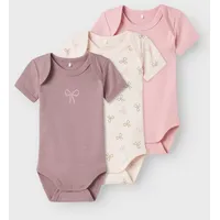 NAME IT Body »NBFBODY 3P SS BARELY PINK BOW