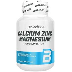 BioTechUSA Calcium Zinc Magnesium (100 Tabletten)