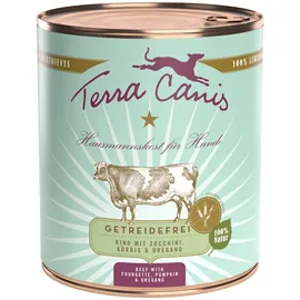 Terra Canis getreidefrei Rind mit Zucchini, Kürbis und Oregano 6 x 800 g