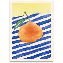 Paper Collective - Orange Poster, 30 x 40 cm