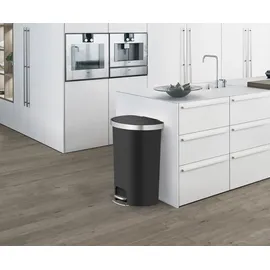 Proregal Treteimer 55 l Schwarz