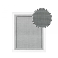 JAROLIFT Fliegengitter / Fliegennetz für Fenster 150x300 cm, schwarz, Insektenschutz | JAROLIFT