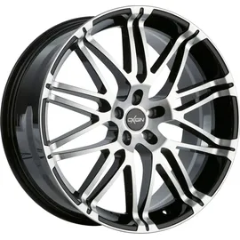OXIGIN 14 Oxrock 8,5 x 19 5 x 130 ET45 MB71,6 Schwarz Poliert