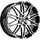 OXIGIN 14 Oxrock 8,5 x 19 5 x 130 ET45 MB71,6 Schwarz Poliert
