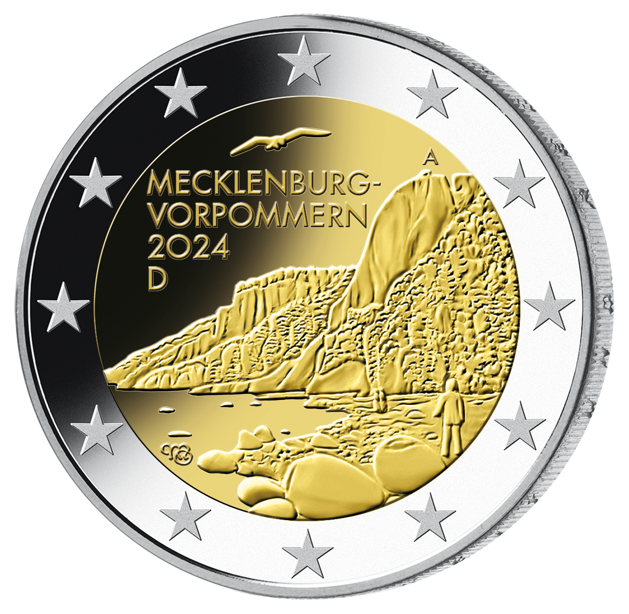 2-Euro-Komplettsatz 2024 "Mecklenburg-Vorpommern" – PP