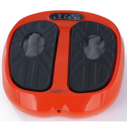 MAXXMEE Vibrationsplatte MAXXMEE Vibrationsgerät Training & Massage 24V, 30 W, 15 Intensitätsstufen, (3 tlg) orange