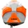 Airoh Matryx Wide, Integralhelm - Grau/Schwarz/Orange/Weiß / L