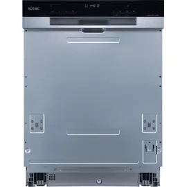 KOENIC KDW 6031 A BI Einbau-Geschirrspüler (teilintegrierbar, 596 mm breit, Schwarz)
