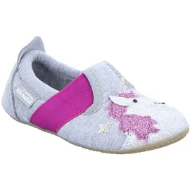 Living Kitzbühel T-Modell Einhorn Regenbogen hellgrau,