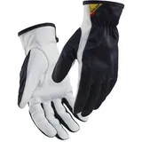 Blåkläder Blaklader 28021459861011 Arbeitshandschuhe aus Leder, Dunkel Marineblau/Weiß, Größe 11