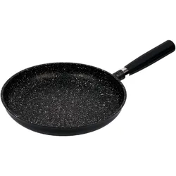 PENTOLPRESS Granit Flache Pfanne (24 cm Durchmesser) – Induktion