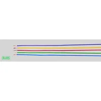 Helukabel 29372 Einzelader H05V-K 1 x 1 mm2 Rot,