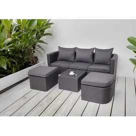 MCW MCW-J37 Garten-Lounge-Set anthrazit/hellgrau