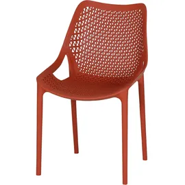 Siena Garden District Stapelsessel 60 x 50 x 81 cm rot