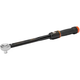 BAHCO 74WR-200 Drehmomentschlüssel mit Knarre, mit Durchsteckvierkant, ausschaltend 1/2 Zoll, 40 - 200 Nm