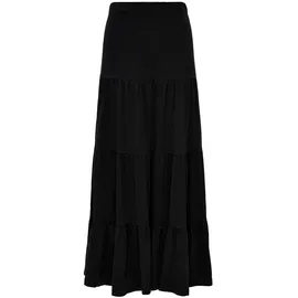 Only Maxirock Damen Schwarz XS
