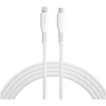 4smarts USB-C auf Lightning 1,5 m Weiß