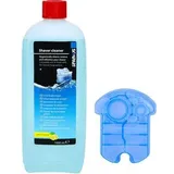 Scanpart Scherkopfreiniger Shaver Cleaner, für Braun Reinigungskartuschen, 1 Liter