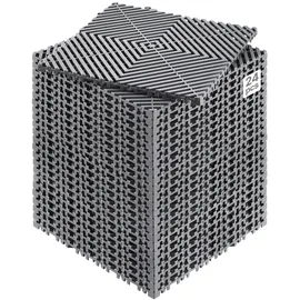 Vevor Drainagematte 31 x 31 cm grau