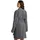 Carlo Colucci Bademantel Vito Damen - XL - anthrazit