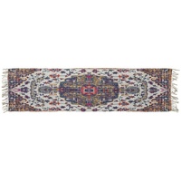 DKD Home Decor Teppich, Baumwolle, Mehrfarbig, Chenille, 60 x 240 x 1 cm