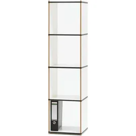 Tojo Aktenschrank 35 x 35 x 140 cm weiß
