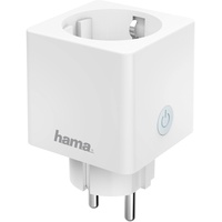 Hama WLAN-Steckdose Mini, ohne Hub, Smart-Steckdose (176573)