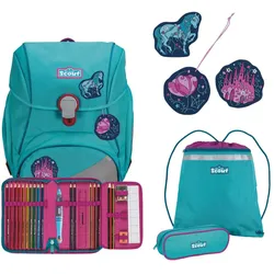Scout Alpha Schulranzen-Set 4 teilig Dreamworld