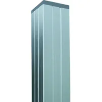 Tetzner & Jentzsch Zaunpfosten 10 x 240 cm Aluminium/Silber